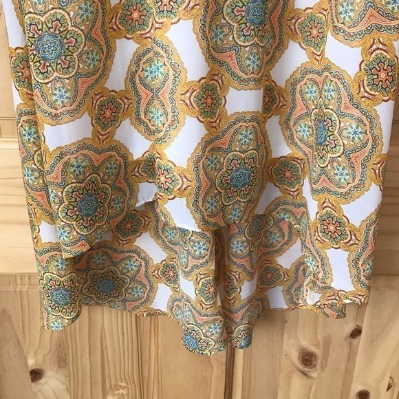 Lily Rose lined high low crochet tank dress size small - Picture 4 of 8